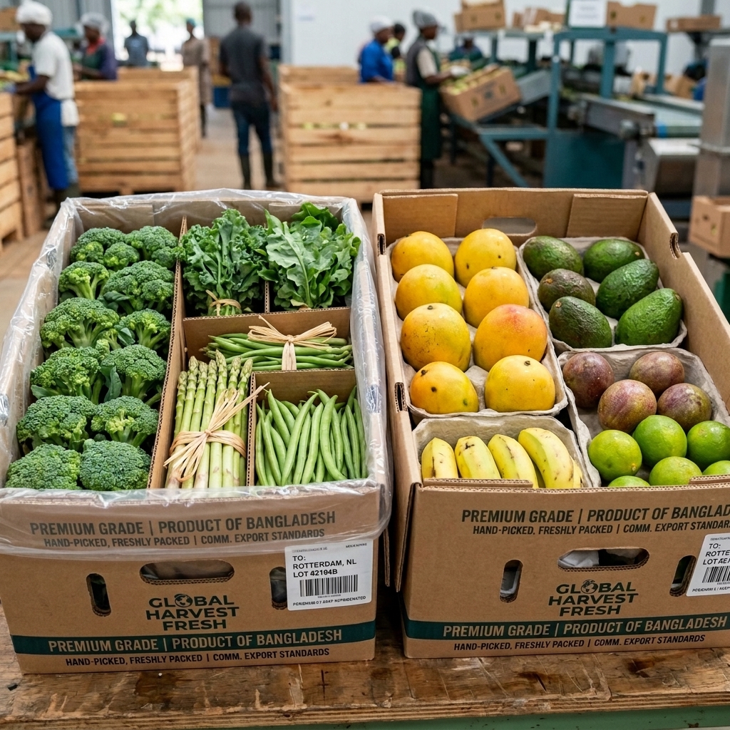 Fresh Vegetables and Fruits